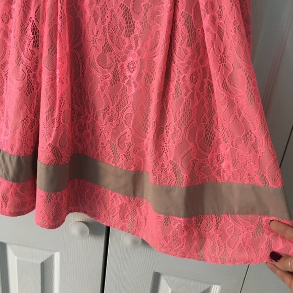 Jessica Simpson Pink Sleeveless Dress size 10 - Picture 4 of 12